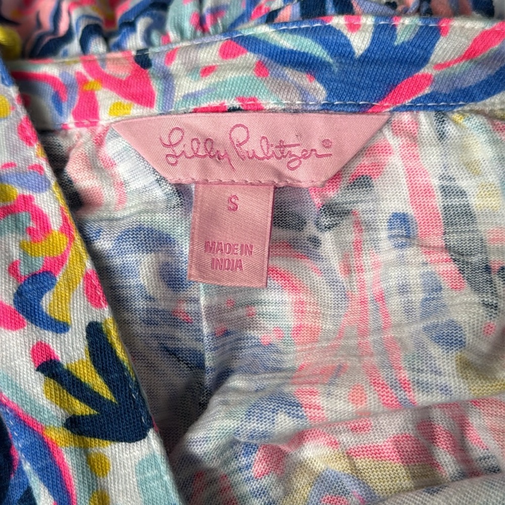 Lilly Pulitzer Multicolor Floral Romper - Picture 2 of 3